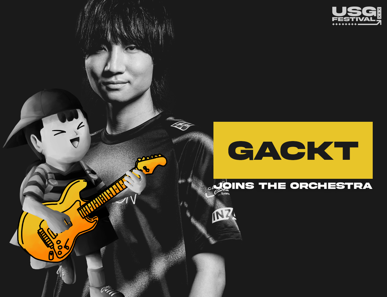 GACKT Joins the orchestra
